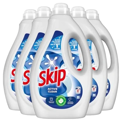 Image de Skip Lessive Liquide Active Clean 5x37 Lavages