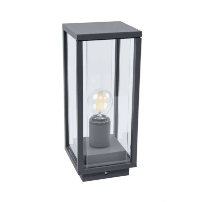Image de Lucande luminaire pour socle Annalea, 35 cm, anthracite, IP54