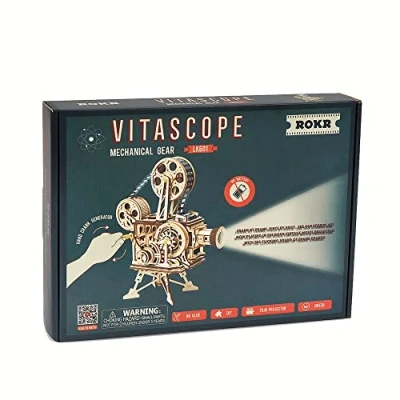 Image de ROKR LK601 Charlie Chaplin Puzzle 3D en bois