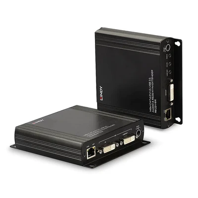 Image de Extender KVM Cat.6 DVI D, USB 2.0, Audio &amp; RS232, 140m