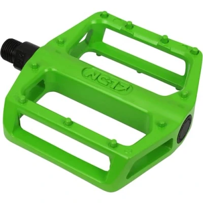 Image de NC 17 sudpin STD Pro Zero Plate Forme de pédales en Aluminium pour vélo VTT/vélo/VTT pédale BMX/résistante/Ultra léger/Fixe Broches Vert