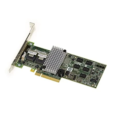 Image de KALEA INFORMATIQUE Carte contrôleur PCIe 3.0 SAS 6GB 8 Ports. Modèle LSI 9260 8i avec Raid 0 1 5 6 10 50 60 et Cache 512MB DDRII