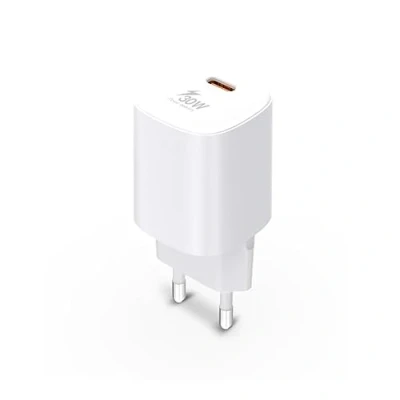 Image de URBAN FACTORY POWER 30 Watts USB C MAINS CHARGER EU WHITE Neuf