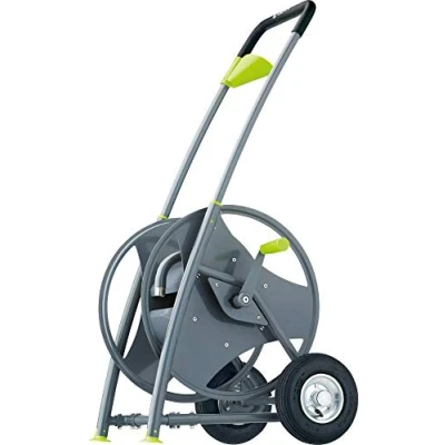 Image de Geka Dévidoir pour Tuyau Plus P40, Gris/Vert