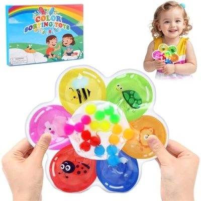 Image de Felly Jouet Sensoriel, Jouets Anti Stress pour Enfants, Sensoriel à Presser Montessori l&#039;Autisme Accessoires de Jeux, Fidget Toys for Enfant 3 + Ans