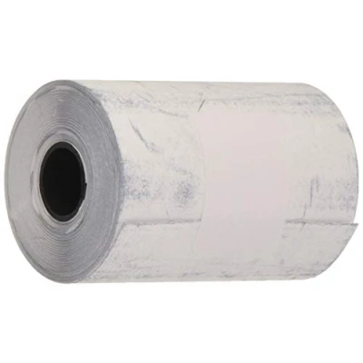 Image de Exacompta Réf. 42454E Lot de 20 bobines pour tickets carte bancaire largeur 57 mm x diamètre 40 mandrin 12 2 plis chimique autonome non collé 60g/m² Métrage (+ ou 2m) : 8 m