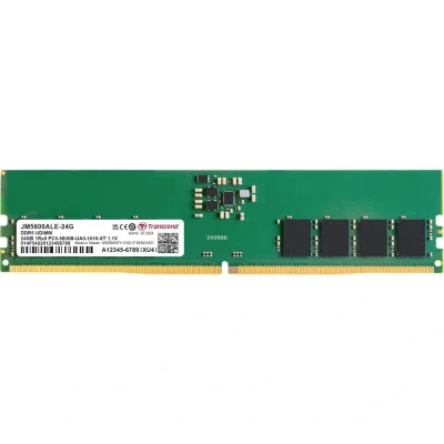 Image de Transcend JM5600ALE 24G module de mémoire 24 Go 1 x 32 DDR5 5600 MHz ECC Neuf