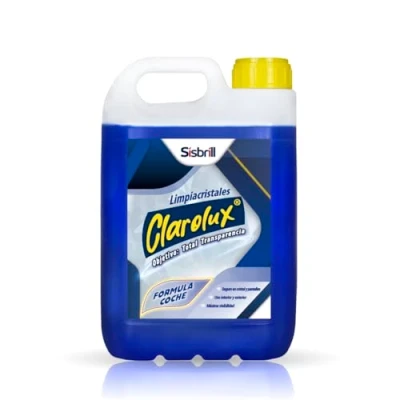 Image de Sisbrill Clarolux Nettoyant Vitres sans Traces Effet Miroir Déchets 5 litres