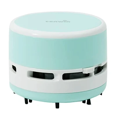 Image de TIHOO Mini aspirateur de Bureau portatif sans Fil fonctionnant avec Une Batterie pour Le Nettoyage du Clavier, l&#039;ordinateur Portable et la Table Maison, Voiture