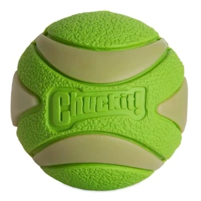 Image de Chuckit Balle Max Glow Ultra Squeaker 6cm