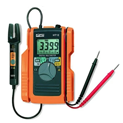 Image de HT Instruments HT12 Multimètre numérique avec pince ampèremétrique 60 A CA/CC