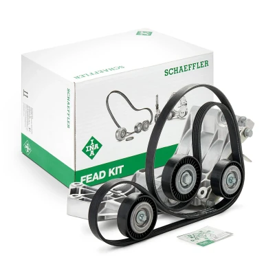 Image de INA 529 0148 10 Jeu de courroies trapézoïdales à nervures Contrôler et changer roue libre alternateur si nécessaire MERCEDES BENZ: Classe B, A