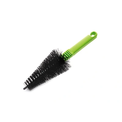 Image de TOM PAR T9059 Brosse de nettoyage en forme cône avec poignée vert crochet