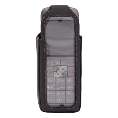 Image de JT Berlin Turnline 12103 Étui de Ceinture en Cuir véritable Gigaset CL660/CL690 Noir Vrac