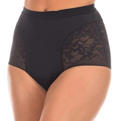 Image de Playtex Femme Maxi Expert In Silhouette X1 Culotte, Noir, 48 EU