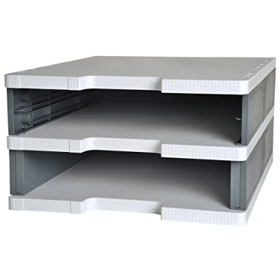 Image de Exacompta Ecoblack Module de classement 33 x 12 1,50 cm Gris Souris