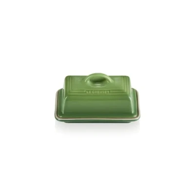 Image de Le Creuset Beurrier en grès, 900 g, 17 x 12,5 9 cm, Bamboo, 70837174080000