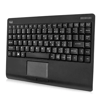 Image de Clavier sans fil Adesso SlimTouch 4110 Touchpad intégré Économie de batterie Noir