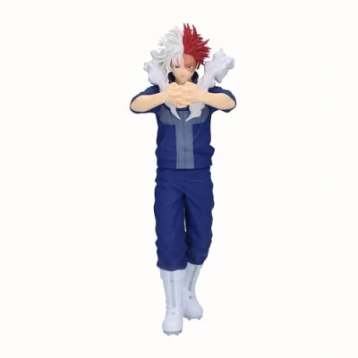 Image de Banpresto Figurine d&#039;action Shoto Todoroki My Hero Academia, The Amazing Heroes DX 21 cm Multicolore BP89636P