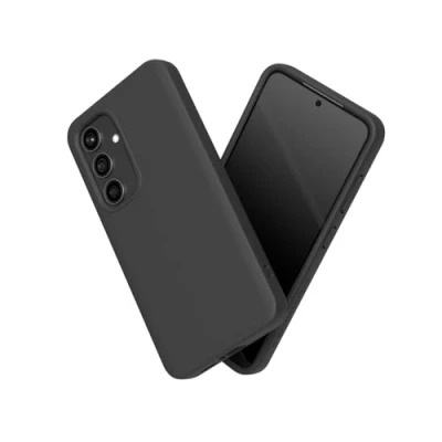 Image de RhinoShield Coque Compatible avec [Galaxy S24] SolidSuit Fine Technologie d&#039;absorption des Chocs et Finition Premium Mate Noir