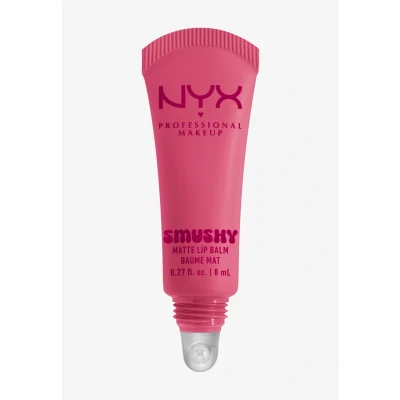 Image de NYX PROFESSIONAL MAKEUP Baume à lèvres teinté Enrichi de poudre riz mochi et céramide nourrissante Fini mat floutant Smushy Matte Lip Balm Teinte: SWIPE SESH