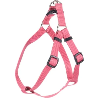 Image de Flamingo Harnais Chien Step&amp;Go Noekie Rose M pour Réglable en continu avec Boucle à clic Anti Traction A: 35 60cm B: x 20mm 2mm