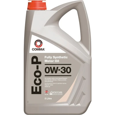 Image de Comma Eco P 0W 30 5I Huile moteur ECOP5L CITROËN: C3 III, C4 II 5 portes, FIAT: Tipo 3/5 DS: DS3 portes