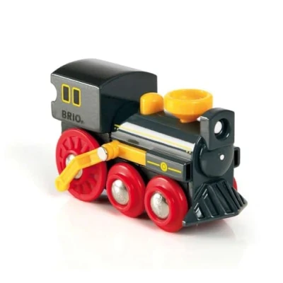 Image de Brio World 33617 Grande Locomotive à vapeur pour circuit de train en bois Action jeu sans pile Thème Far West Jouet garçons et filles dès 3 ans