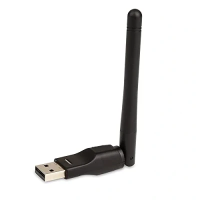 Image de JEYEFFE USB WiFi 7601 DONGLE POUR PC WINDOWS 10 11 DECODER AMIKO FERGUSON BWARE ZGEMMA CLOUD IBOX MT7601 150Mbps