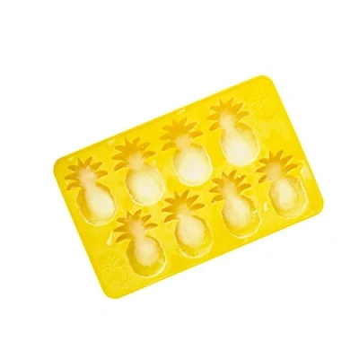 Image de Hoot! Moule pour glaçon en Forme d&#039;ananas Silicone Jaune 22 x 3 14 cm Un Thumbs Up! Brand 1001761