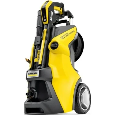 Image de Kärcher K 7 Nettoyeur Haute Pression, Premium Smart Control: Lien innovant à Une App Via Le Bluetooth Solution puissante pour Chaque tâche INCL. Enrouleur de Tuyau 1.317 230.0 Jaune Et Noir