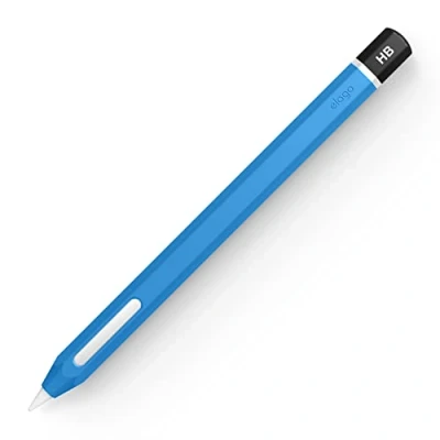 Image de elago Trousse Classique Compatible avec Apple Pencil 2e génération, Design Classique, Le Chargement magnétique et Double Robinet (Lire Les Instructions d&#039;installation nécessaires)