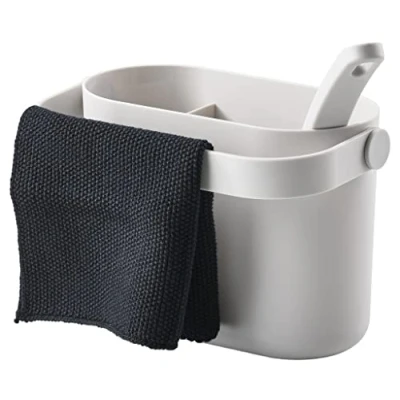 Image de ZONE DENMARK Set Vaisselle Circular, 22 x 12,5 14,8 cm, Gris Chaud
