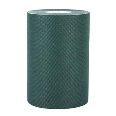 Image de Ruban pour Gazon Artificiel, 15cm x 10m Auto Adhésif Bande de Jonction Synthetique Le Jointage La Fixation du Tapis Pelouse (Vert)