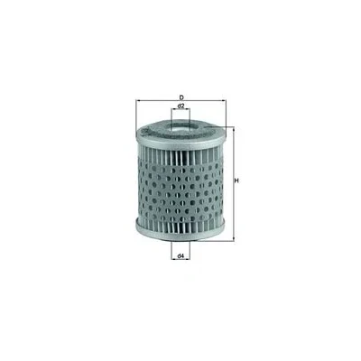 Image de MAHLE ORIGINAL KX 38 Filtre à Carburant Cartouche filtrante VOLVO: 940 I Break, 740 240 Break