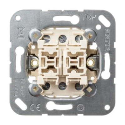 Image de Jung 509eu Mécanisme double va et vient sans griffes fixation