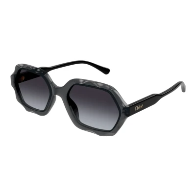 Image de CHLOÉ Lunettes de soleil, Femme, Taille: 60, Grey/black