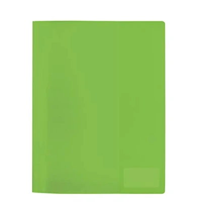 Image de HERMA 19487 pochette A4 translucide en film polypropylène stable avec étiquette et d&#039;insertion Format vert foncé