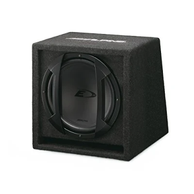 Image de Alpine SBE 1044BR subwoofer Voiture subwoofers pour (Passif, MDF, Metal, Polymère, Kevlar, Terminal)