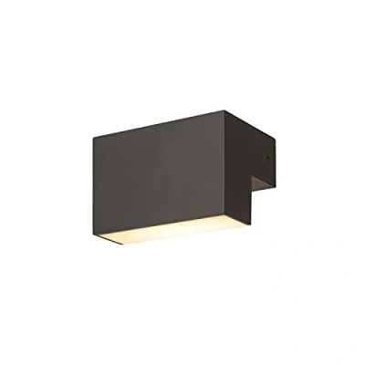 Image de SLV L Line Out WL 1003539 Applique murale pour murs, chemins, entrées, spot LED extérieur, IP65, 7,0 W, 570 lm, anthracite