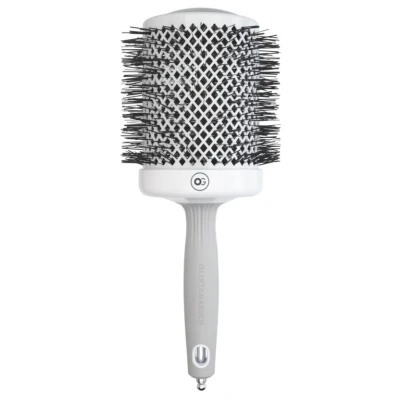 Image de Olivia Garden Brosse Blowout Shine Brush White&amp;Grey Ø80mm