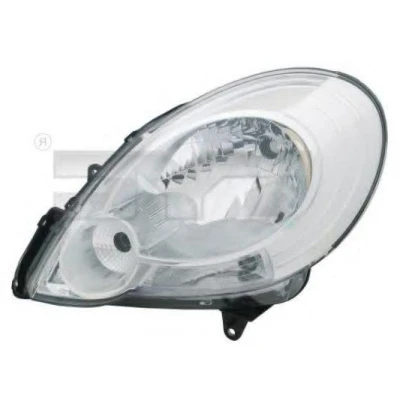 Image de TYC 20 1400 05 2 Phares gauche H4, P21/5W chrome avec feu de circulation diurne pour à droite moteur électrique
