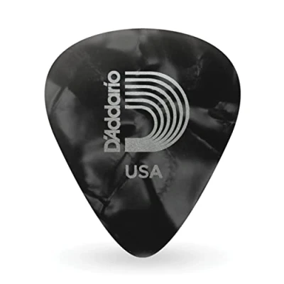 Image de Planet Waves 1CBKP2 10 Pack de Médiators Léger Noir