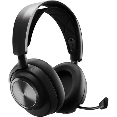 Image de SteelSeries Arctis Nova Pro Wireless Casque gaming multi système Haut parleurs magnétiques en néodyme ANC Autonomie illimitée Micro ClearCast Gen 2 PC, PS5, PS4, Switch, Mobile