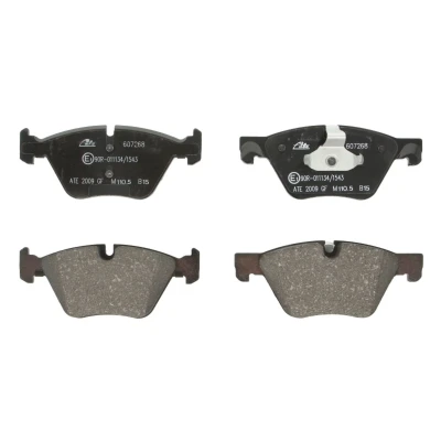 Image de ATE 13.0460 7268.2 Jeu de plaquettes frein préparé pour indicateur d&#039;usure, contact signal d&#039;usure exclu BMW: 5 Berline, Touring