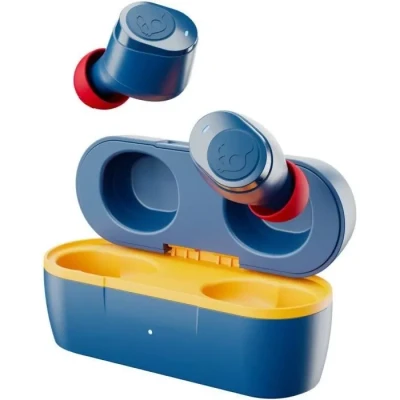 Image de Skullcandy Écouteurs intra Auriculaires Jib, True Wireless, Blutetooth 5.0, résistants à l’Eau, 22 d’autonomie Bleu