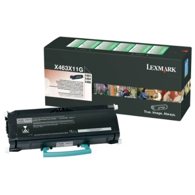 Image de Lexmark X463X11G Noir Toner Très grande capacité