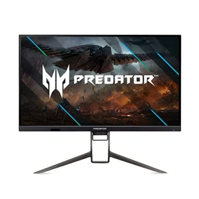 Image de Acer XB323QUNV Moniteur de Jeu 31,5&quot; WQHD, 170 Hz, OC, 144 1 ms (G2G), 2 x HDMI 2.0, DP 1.2, réglable en Hauteur, AdaptiveSync, VRR UM.JX3EE.V05 Noir