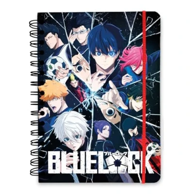 Image de Grupo Erik Carnet Blue Lock, de Notes A5, Spirale, Notebook
