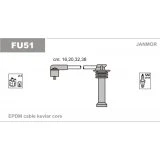 Image de JANMOR FU51 Jeu De Fils d&#039;Allumage FORD: FIESTA 5, Focus Mk1 3/5 portes, 6, MAZDA: 2 5 portes